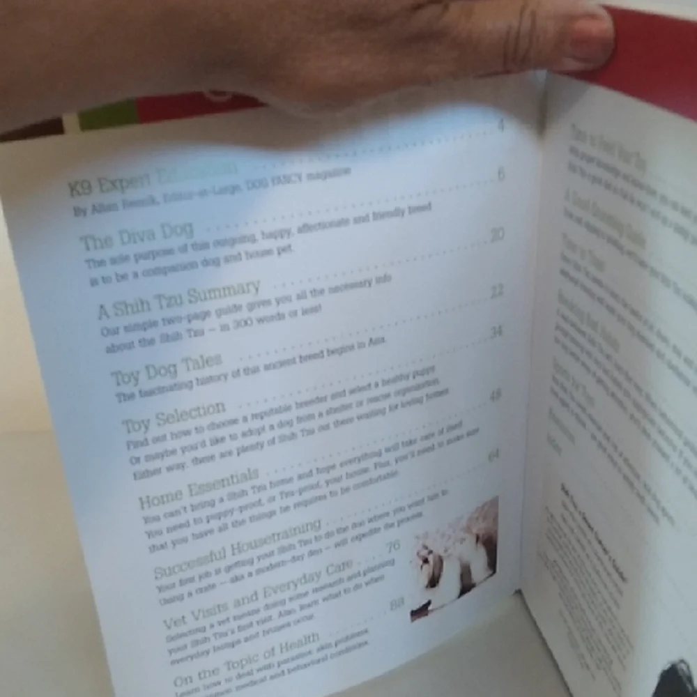 D- NWT Shih Tzu Smart Owner's Guide